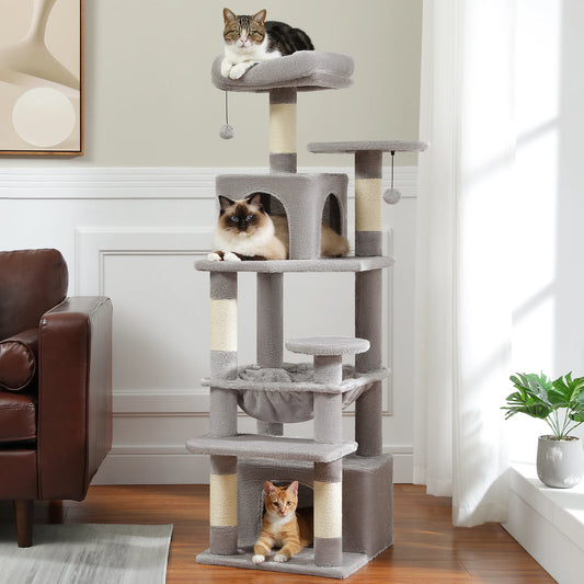 136cm Tall Cat Tree Tower